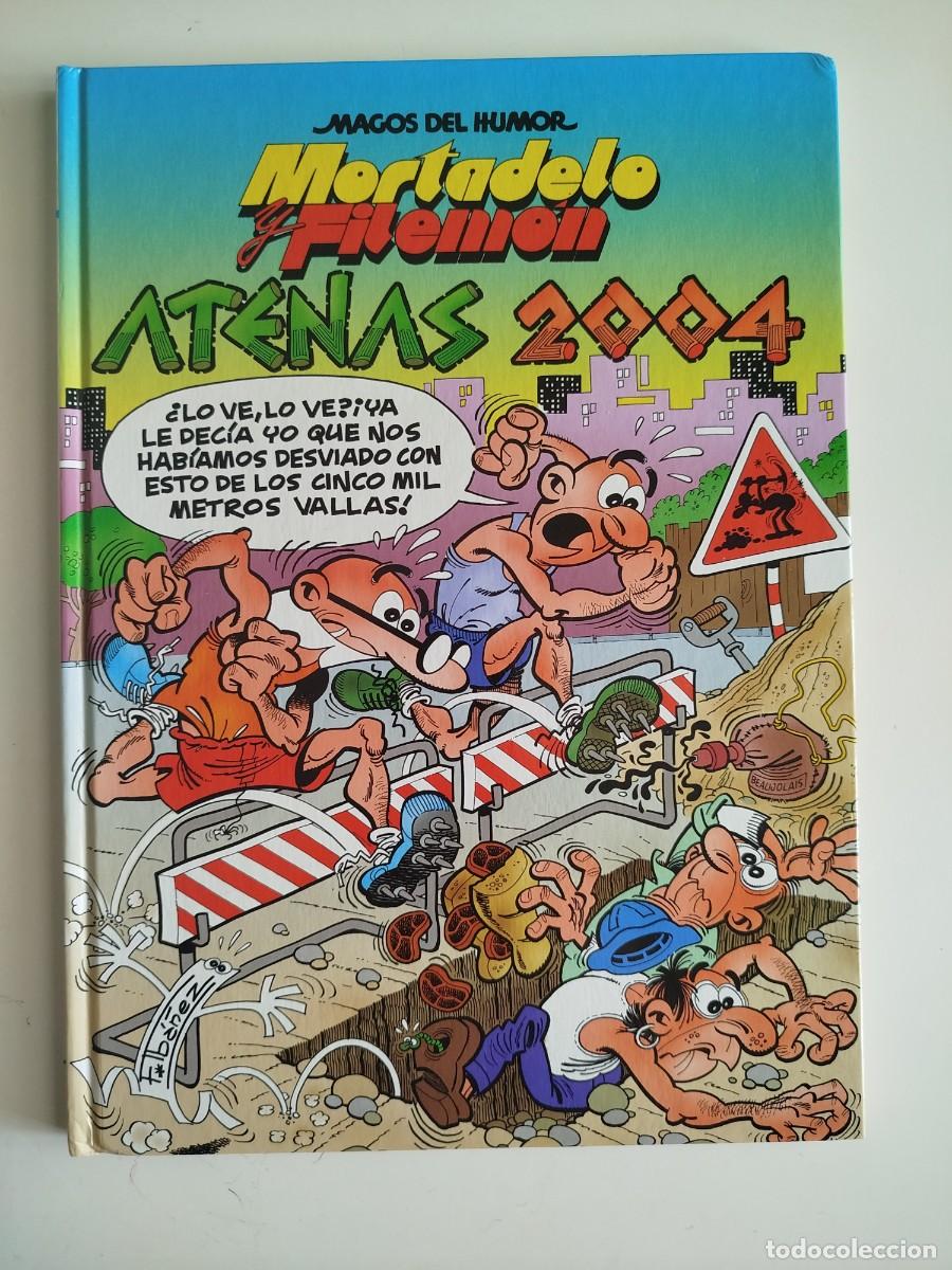 Tebeos: Mortadelo y Filem&oacute;n - Magos del humor 100 - Atenas 2004