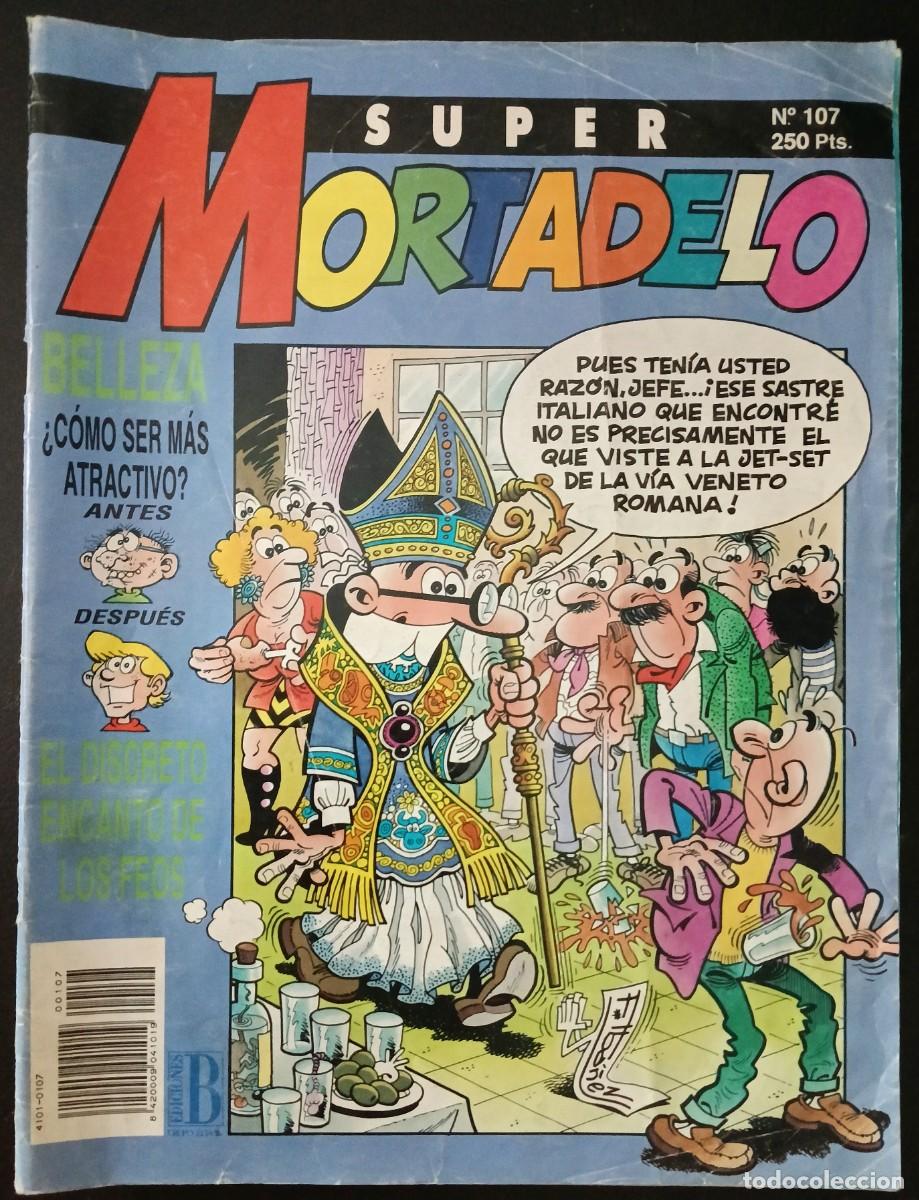 Tebeos: SUPER MORTADELO-EDICIONES B- N&ordm; 107 -BELLEZA-IB&Aacute;&Ntilde;EZ-CERA-RAMIS-MARCO-1992-CORRECTO-RARO-LEA-VEA-1760