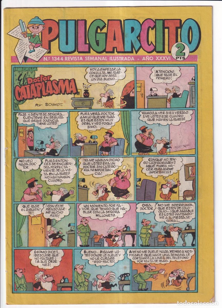 Giornalini: PULGARCITO : NUMERO 1344 .- EDITORIAL BRUGUERA