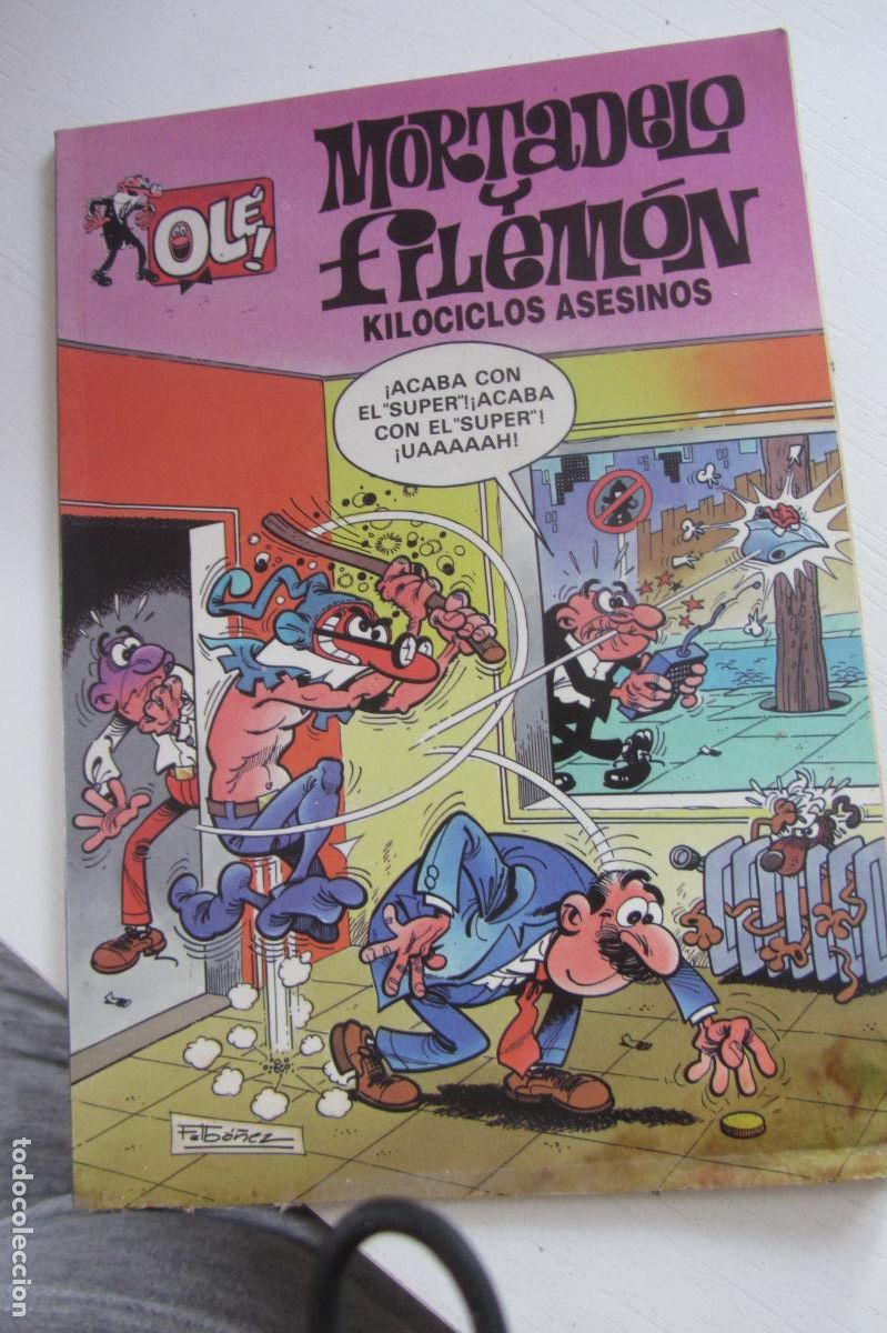 Tebeos: MORTADELO Y FILEMON - KILOCICLOS ASESINOS - N&ordm; 12-COL OLE 1&ordf; ED EFCO. IB&Aacute;&Ntilde;EZ EDICIONES B ARX31