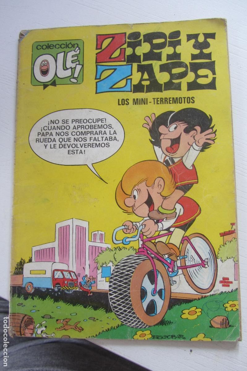 Tebeos: COLECCION OLE - N&ordm; 10 ZIPI Y ZAPE LOS MINI TERREMOTOSO ESCOBAR ARX31