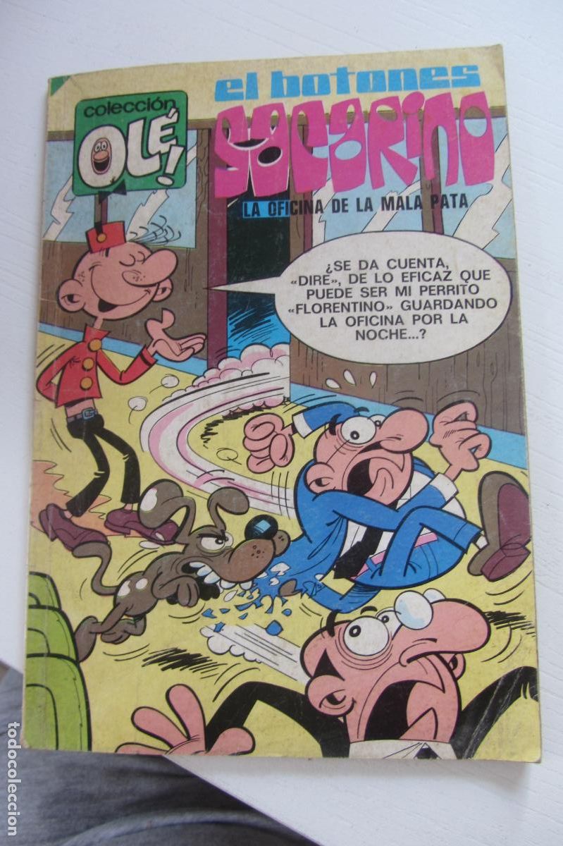 Tebeos: EL BOTONES SACARINO, N&ordm; 62, COLECCION OLE, ED. BRUGUERA ARX31