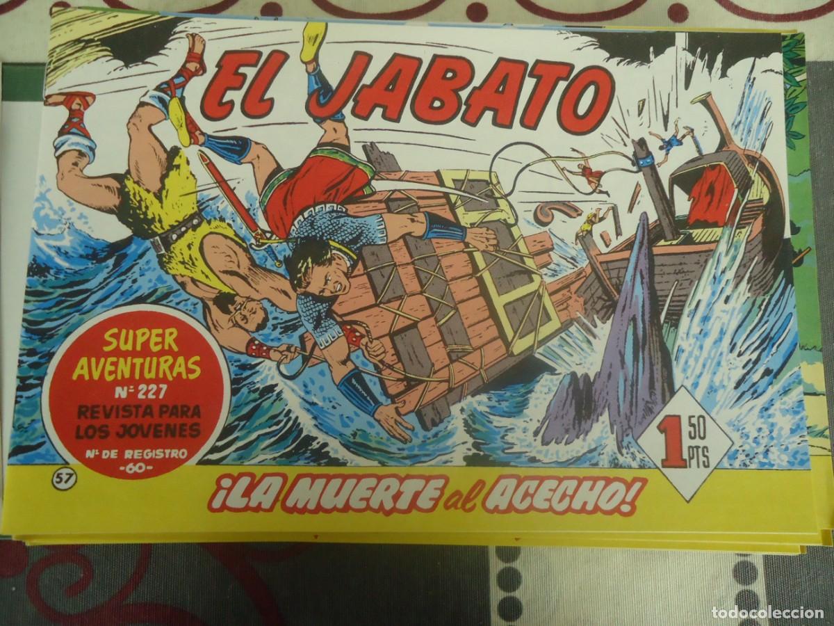 Comics: EL JABATO FACSIMIL N&ordm; 57, LA MUERTE AL ACECHO