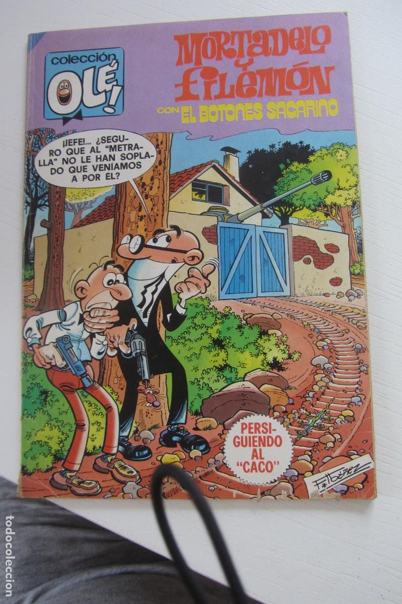Tebeos: COLECCI&Oacute;N OL&Eacute;. MORTADELO Y FILEM&Oacute;N. N&ordm; 199 Bruguera ARX31