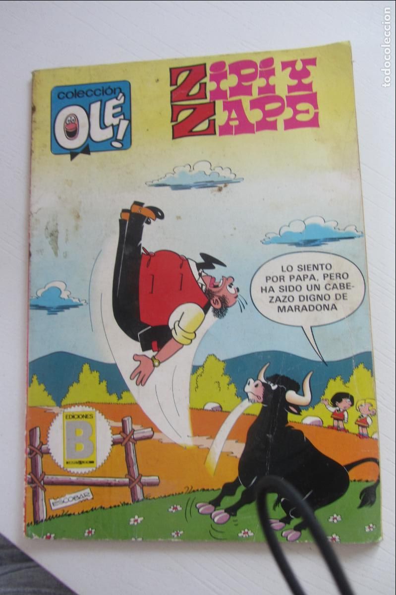 Tebeos: ZIPI Y ZAPE. COLECCION OL&Eacute;. 236-Z9. LO SIENTO POR PAPA EDICIONES B ARX63