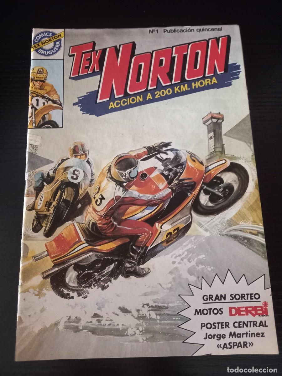 Tebeos: Tex Norton. Acci&oacute;n a 200 Km hora n&ordm; 1