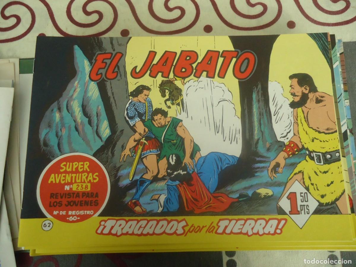 BDs: EL JABATO FACSIMIL N&ordm; 62, TRAGADOS POR LA TIERRA