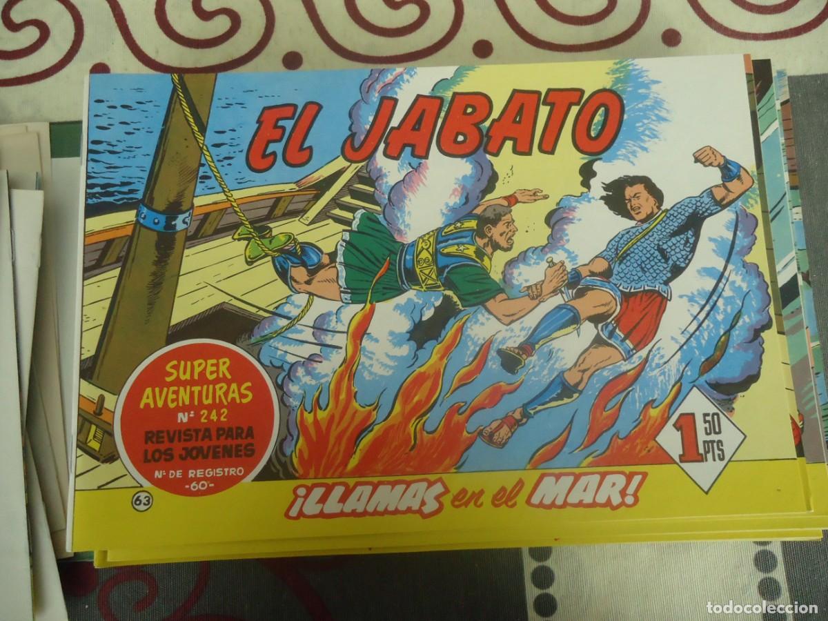 BDs: EL JABATO FACSIMIL N&ordm; 63, LLAMAS EN EL MAR