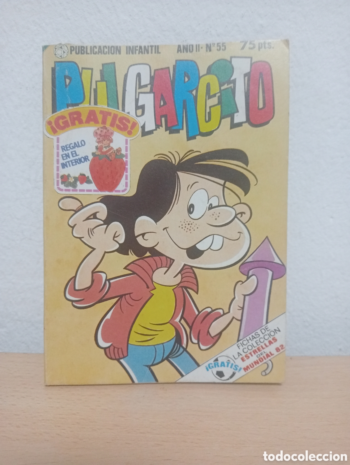 Tebeos: Pulgarcito n 55 bruguera 1982