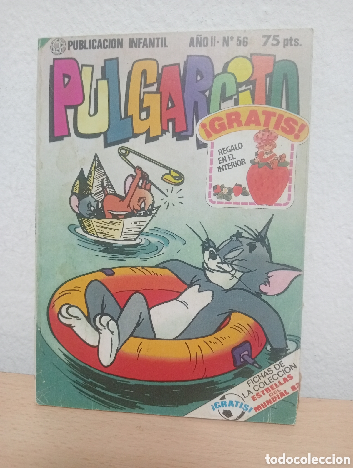 Tebeos: Publicaci&oacute;n infantil Pulgarcito n56