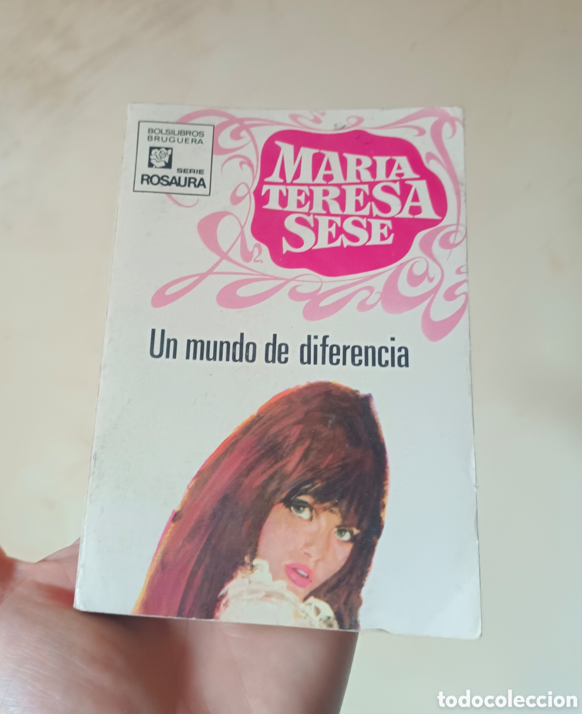 Tebeos: Novela Rosaura Maria Teresa Sese Un mundo de diferencia N&deg; 1085 Bruguera