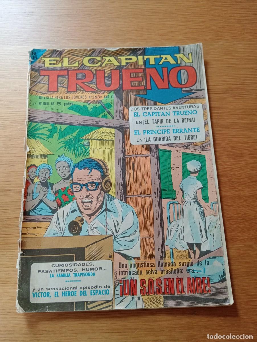 Tebeos: EL CAPIT&Aacute;N TRUENO EXTRA N.&ordm; 363 (DE 427). GRAPA. BRUGUERA. 1966.