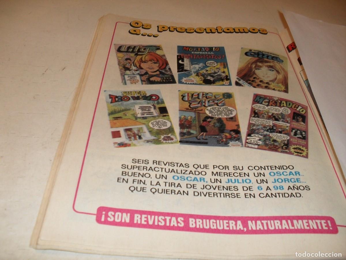 Tebeos: (REF 90).EN 6 PAGINAS LOS PLUMITAS+BENITO BONIATO+PUBLICIDAD DE COMICS,BRUGUERA,1978