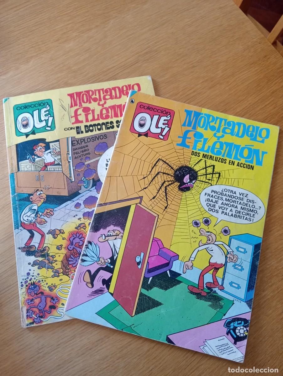 Tebeos: LOTE CON 2 EJEMPLARES DE LA COLECCI&Oacute;N OL&Eacute; (DE 317). R&Uacute;STICA. MORTADELO Y FILEM&Oacute;N. BRUGUERA. 1971&ndash;83