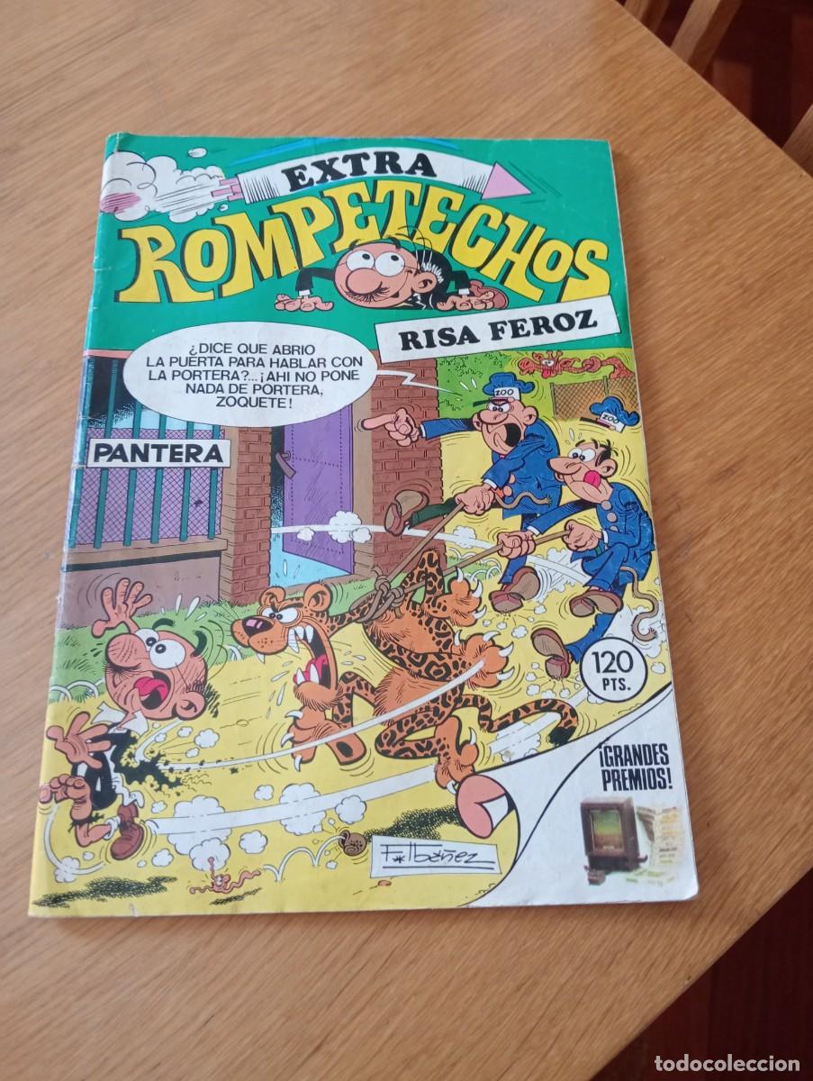 Tebeos: EXTRA ROMPETECHOS N.&ordm; 7 (DE 14). RISA FEROZ. GRAPA. BRUGUERA. 1984.