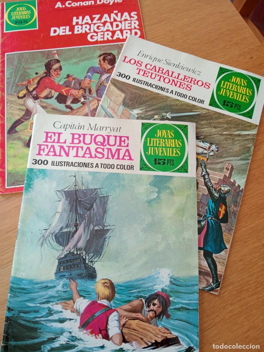 Tebeos: LOTE CON 3 EJEMPLARES DE JOYAS LITERARIAS JUVENILES (DE 270). GRAPA. BRUGUERA. 1971 &ndash; 83.