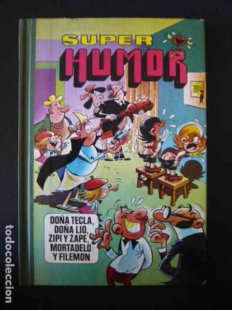 Comics: SUPER HUMOR VOLUMEN XVIII DO&Ntilde;A TECLA DO&Ntilde;A LIO ZIPI ZAPE MORTADELO Y FILEMON ED. BRUGUERA ENERO 1982