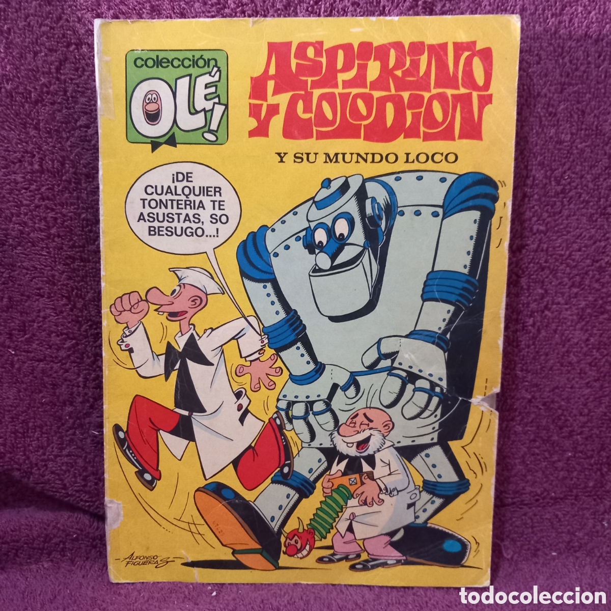 Tebeos: ANTIGUO COMIC/ASPIRINO Y COLODION 1972