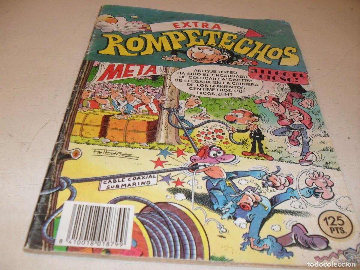 Tebeos: EXTRA ROMPETECHOS N&ordm; 63,CON PRECIOSO POSTER DE MORTADELO PUBLICITANDO PEGATINAS.BRUGUERA,1984
