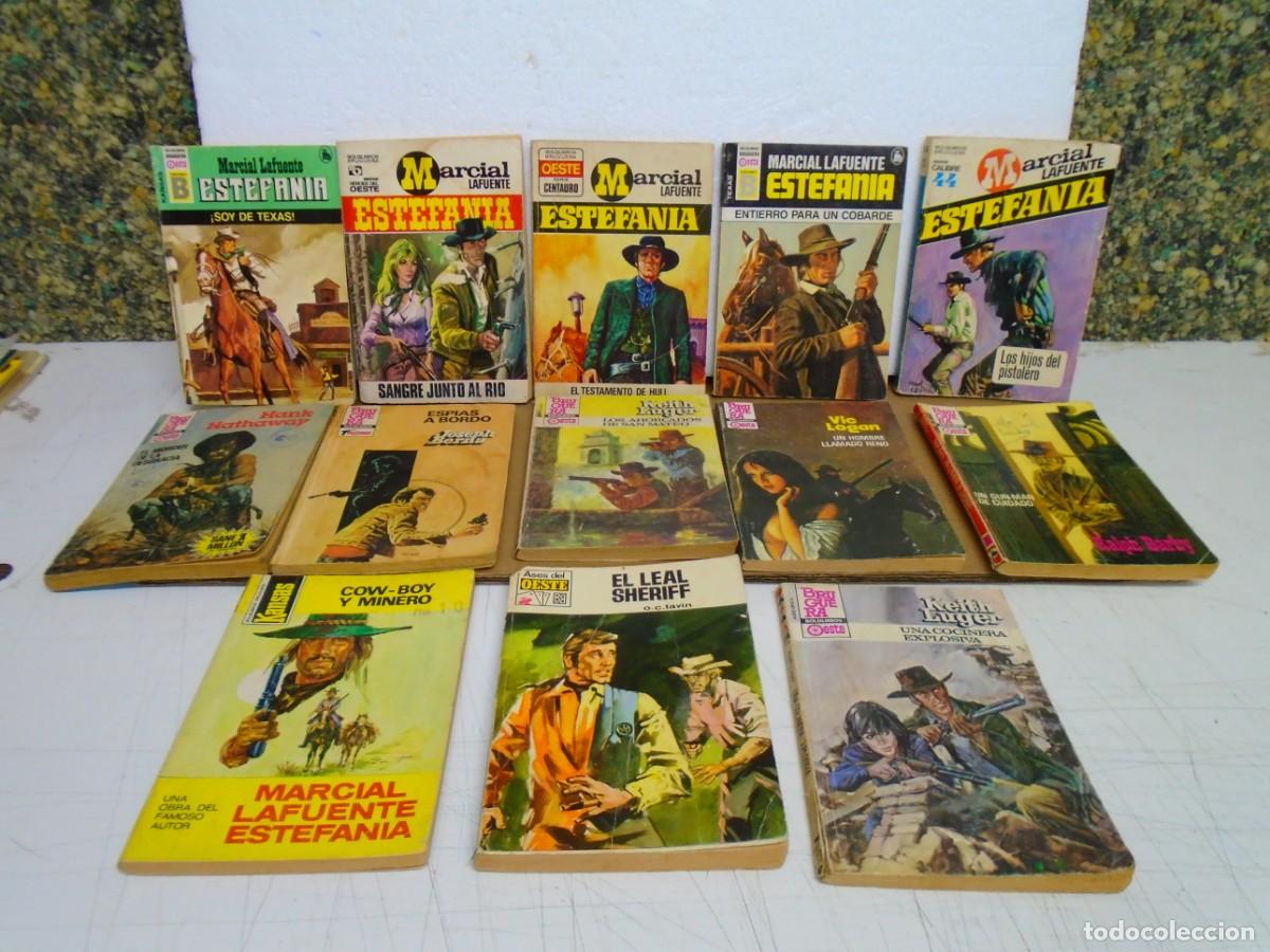 Tebeos: LOTE DE 13 BOLSILIBROS DE BRUGUERA TEMATICA DEL OESTE,A&Ntilde;OS 60/70. VER FOTOS.