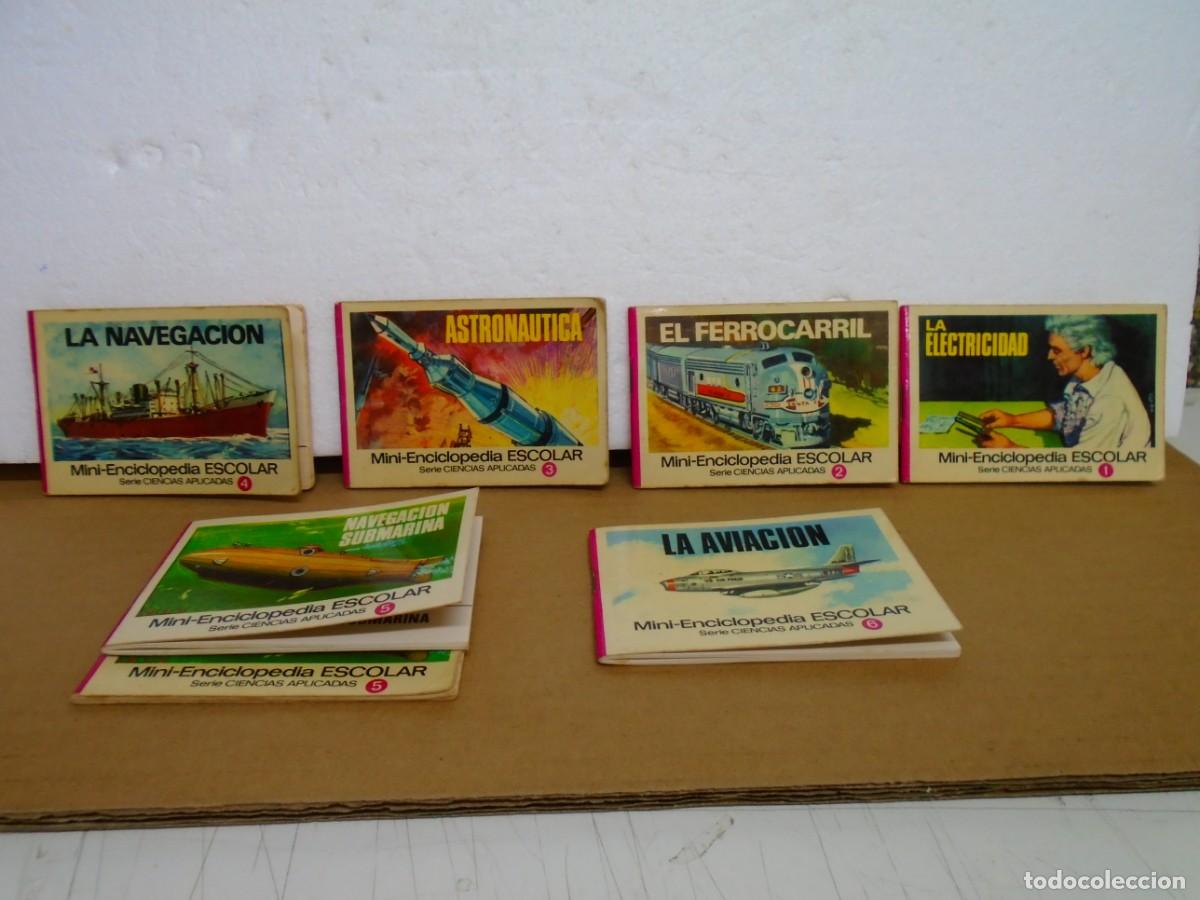 Tebeos: MINI-ENCICLOPEDIA ESCOLAR.BRUGUERA.CIENCIAS APLICADAS N&ordm; 1-2-3-4-5(2)-6