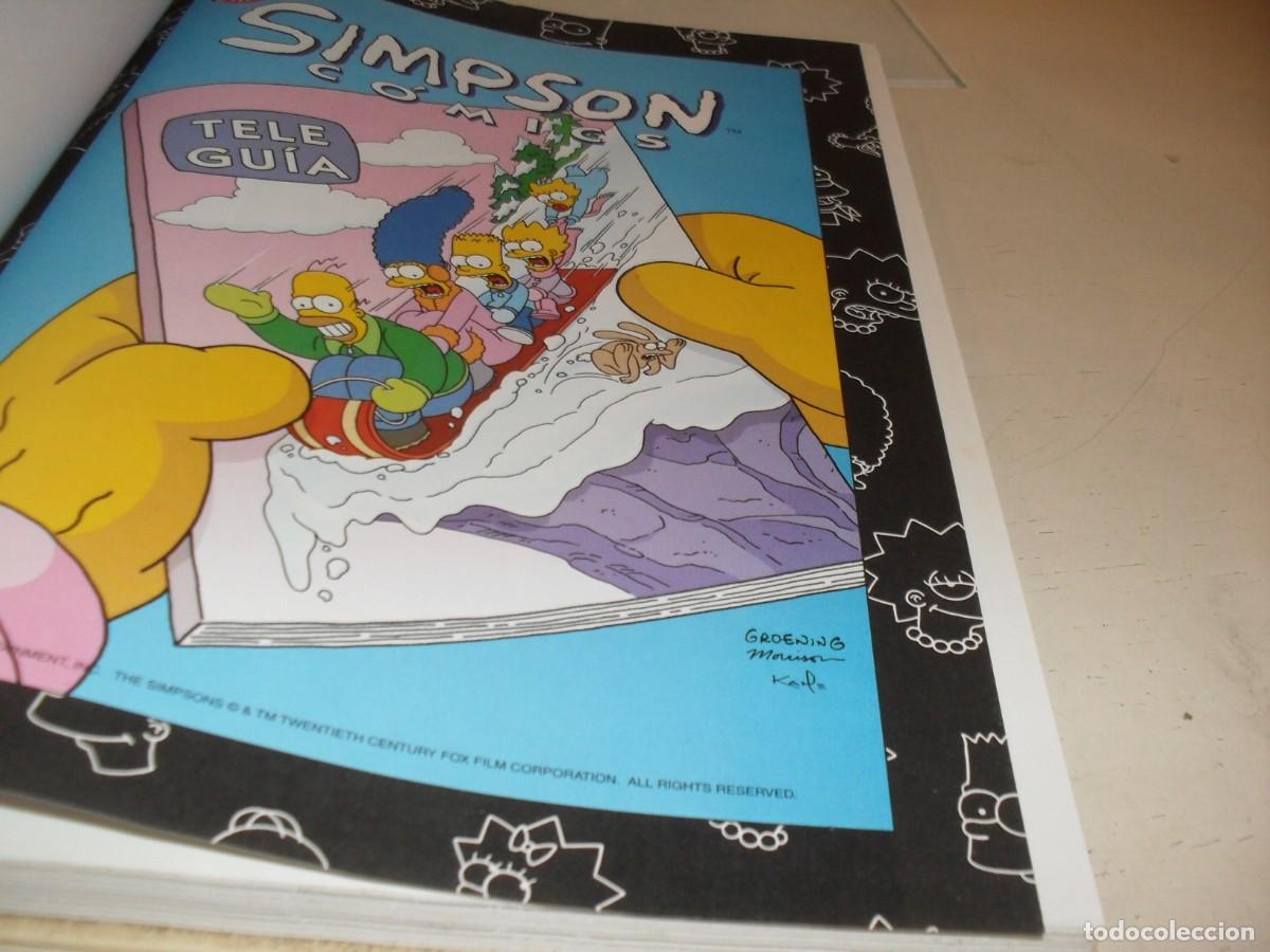 Tebeos: SUPER SIMPSON N&ordm; 3,DE 16,5&ordf; EDICION.EDICIONES B,1996 - Foto 2