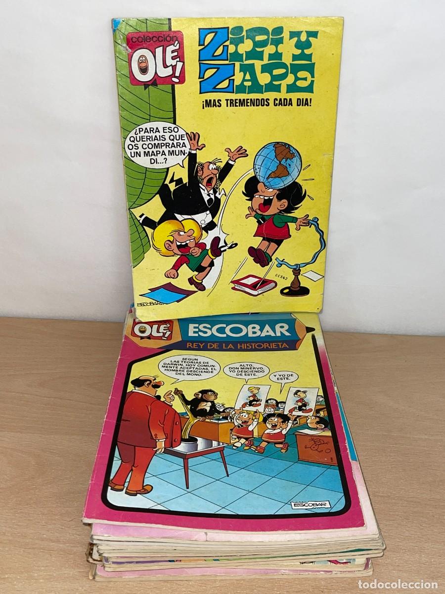 Tebeos: LOTE 12 Tebeos ZIPI y ZAPE Colecci&oacute;n Ol&eacute; Editorial Bruguera a&ntilde;os 70/80 Escobar Ib&aacute;&ntilde;ez Mortadelo tbo