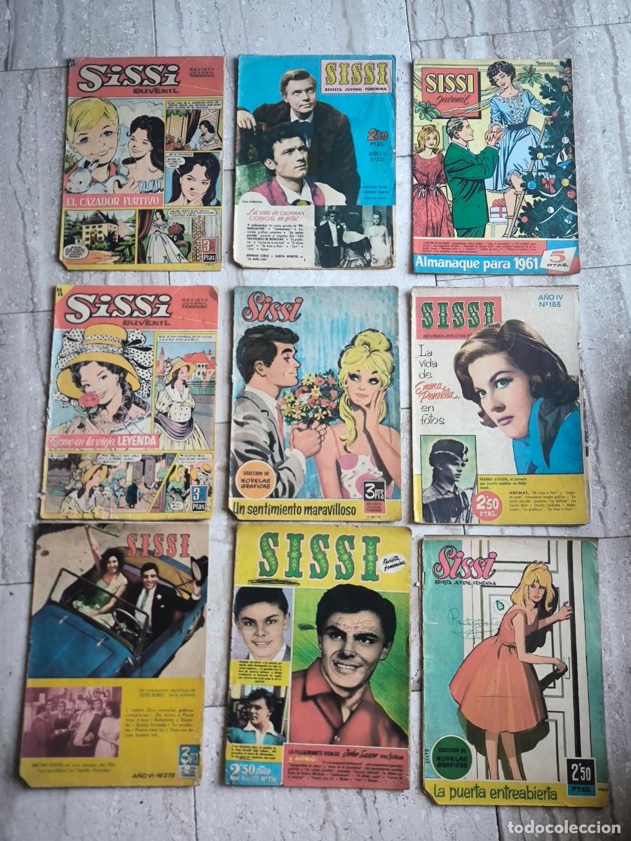 Tebeos: Lote 6 NUMEROS SISSI - Bruguera -vea fotos lea descripci&oacute;n - portes 5,99
