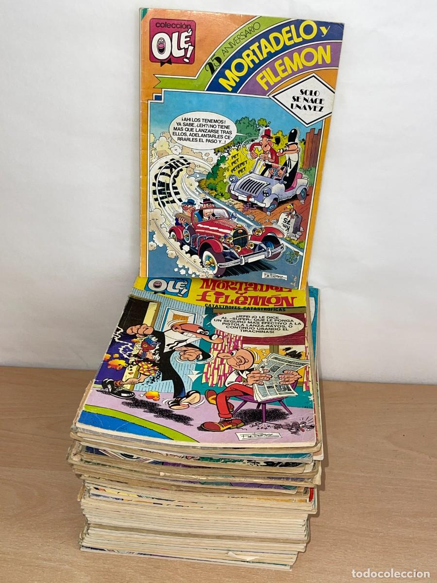 Tebeos: LOTE 40 Tebeos MORTADELO y FILEMON Colecci&oacute;n Ol&eacute; Editorial Bruguera a&ntilde;os 70/80 Ib&aacute;&ntilde;ez Rompetechos