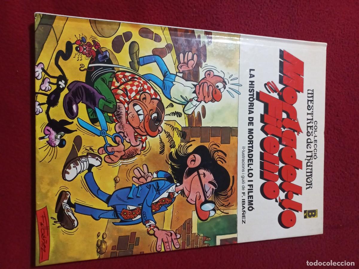 Tebeos: MORTADELO Y FILEMON . MESTRES DE HUMOR 5 - LA HISTORIA DE MORTADELO I FILEMO - IBA&Ntilde;EZ - CARTONE