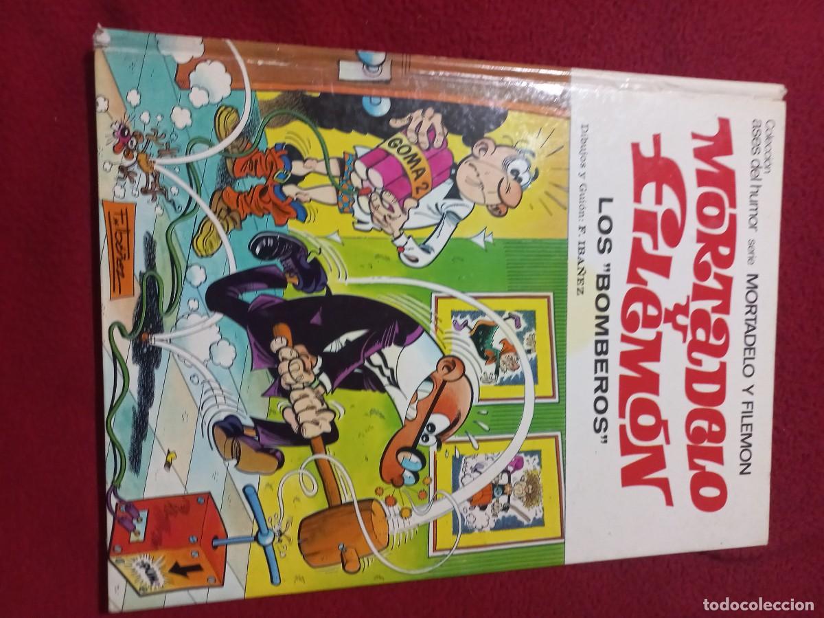 Tebeos: MORTADELO Y FILEMON - ASES DEL HUMOR 37 - LOS BOMBEROS - IBA&Ntilde;EZ - CARTONE