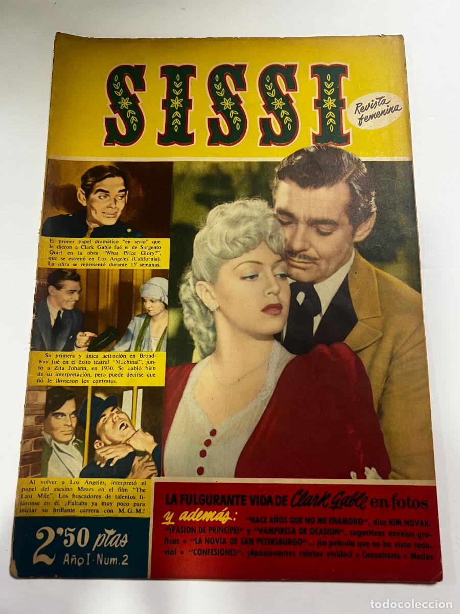 Tebeos: SISSI. REVISTA FEMENINA. A&Ntilde;O I. N&deg; 2. EDITORIAL BRUGUERA.