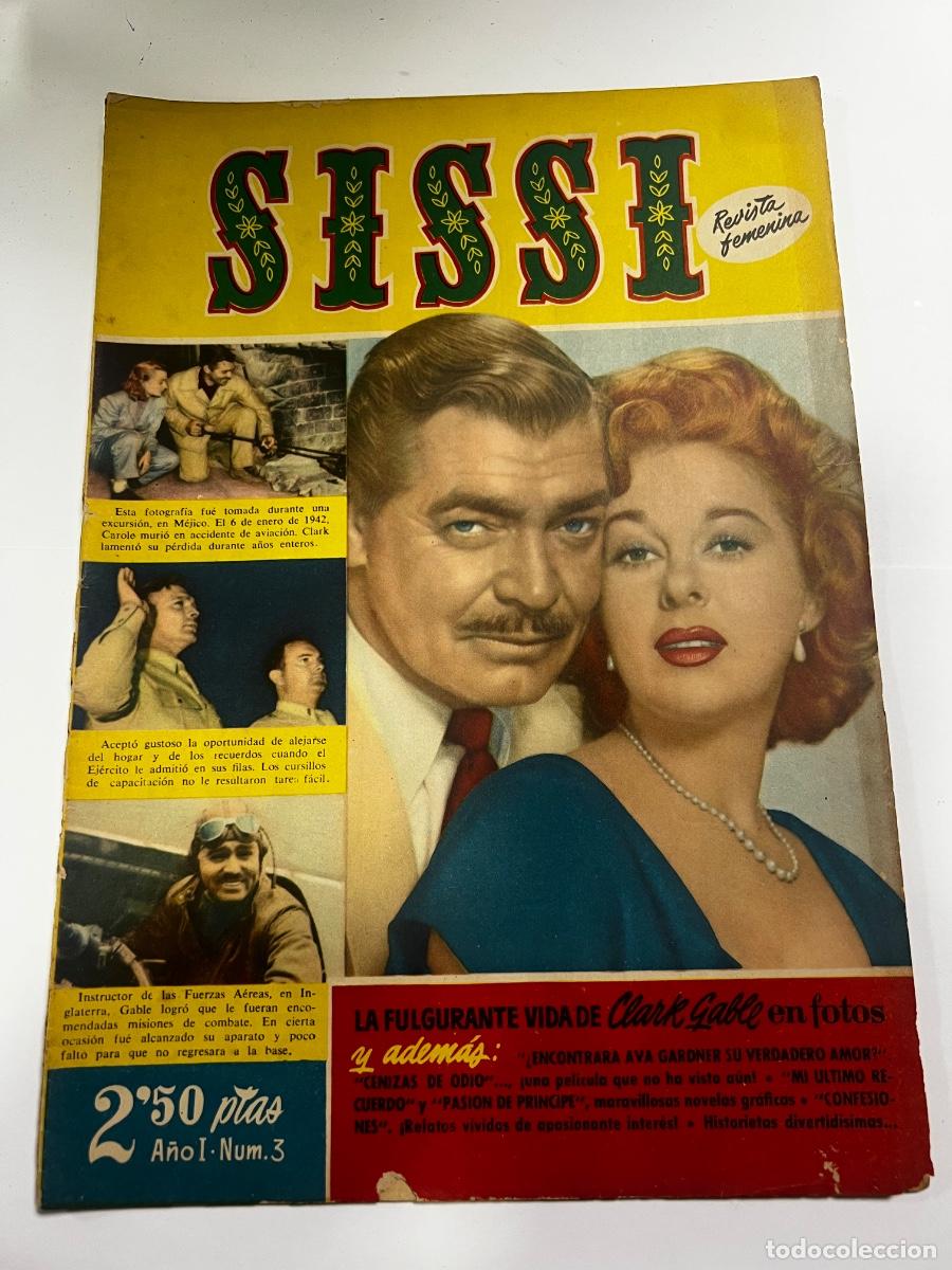 Tebeos: SISSI. REVISTA FEMENINA. A&Ntilde;O I. N&deg; 3. EDITORIAL BRUGUERA.