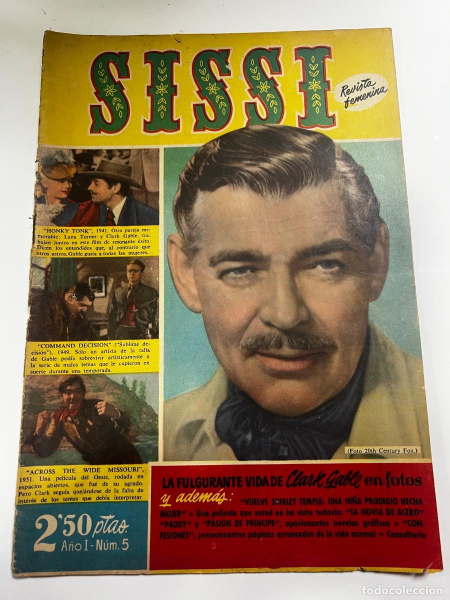 Tebeos: SISSI. REVISTA FEMENINA. A&Ntilde;O I. N&deg; 5. EDITORIAL BRUGUERA.