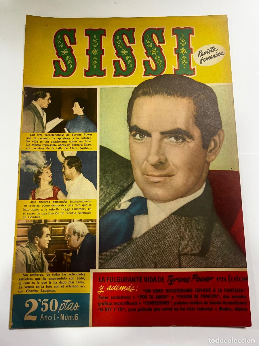 Tebeos: SISSI. REVISTA FEMENINA. A&Ntilde;O I. N&deg; 6. EDITORIAL BRUGUERA.