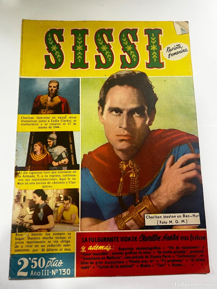 Tebeos: SISSI. REVISTA FEMENINA. A&Ntilde;O III. N&deg; 130. EDITORIAL BRUGUERA.