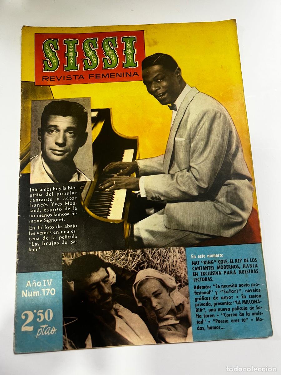Tebeos: SISSI. REVISTA FEMENINA. A&Ntilde;O IV. N&deg; 170. EDITORIAL BRUGUERA.
