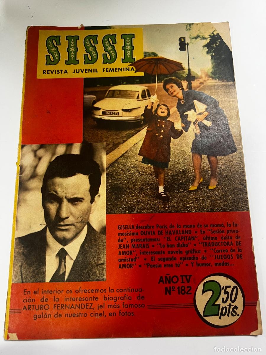 Tebeos: SISSI. REVISTA FEMENINA. A&Ntilde;O IV. N&deg; 182. EDITORIAL BRUGUERA.