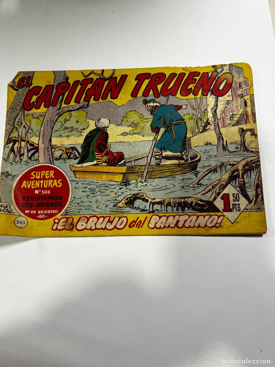 Tebeos: TEBEO EL CAPIT&Aacute;N TRUENO N&deg; 265. EDITORIAL BRUGUERA. EL BRUJO DEL PANTANO.