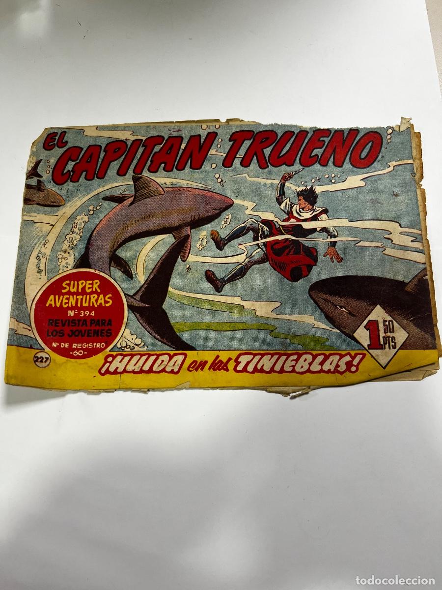 Tebeos: TEBEO EL CAPIT&Aacute;N TRUENO N&deg; 227. EDITORIAL BRUGUERA. HUIDA EN LAS TINIEBLAS