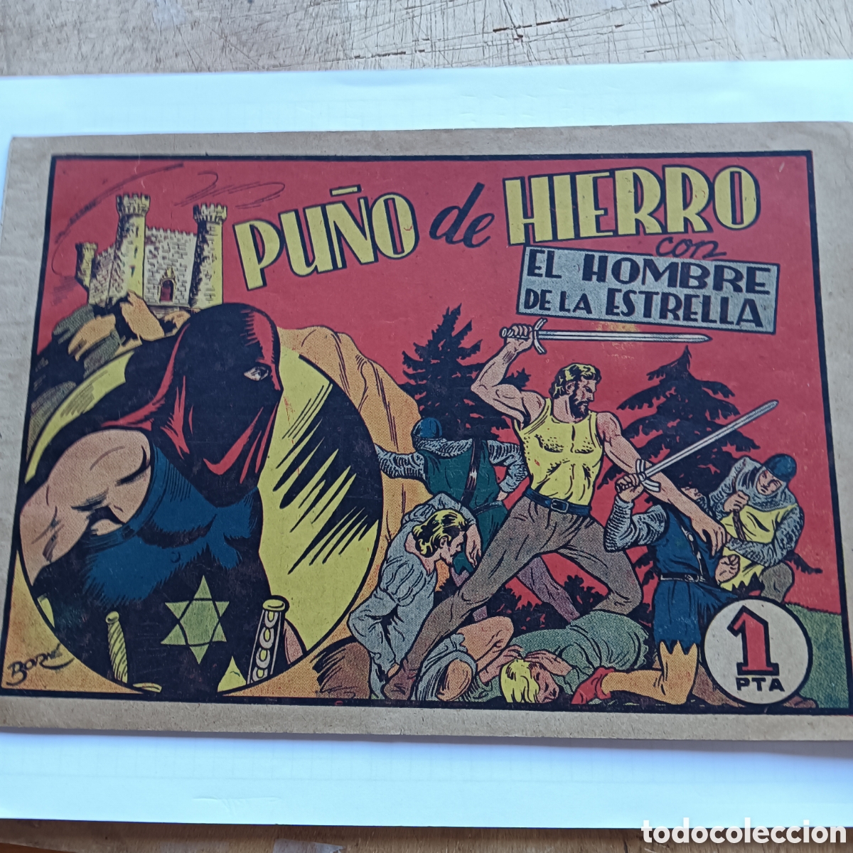 Tebeos: EL HOMBRE DE LA ESTRELLA NUM 2 EDITORIAL BRUGERA ORIGINAL 1947