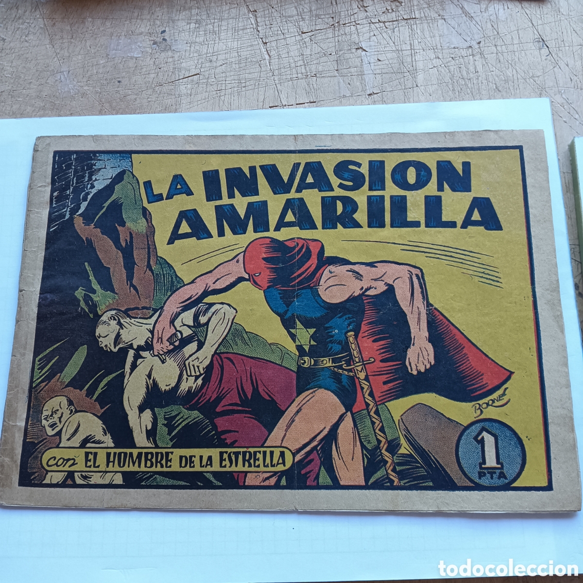 Tebeos: EL HOMBRE DE LA ESTRELLA NUM 4 EDITORIAL BRUGERA ORIGINAL 1947