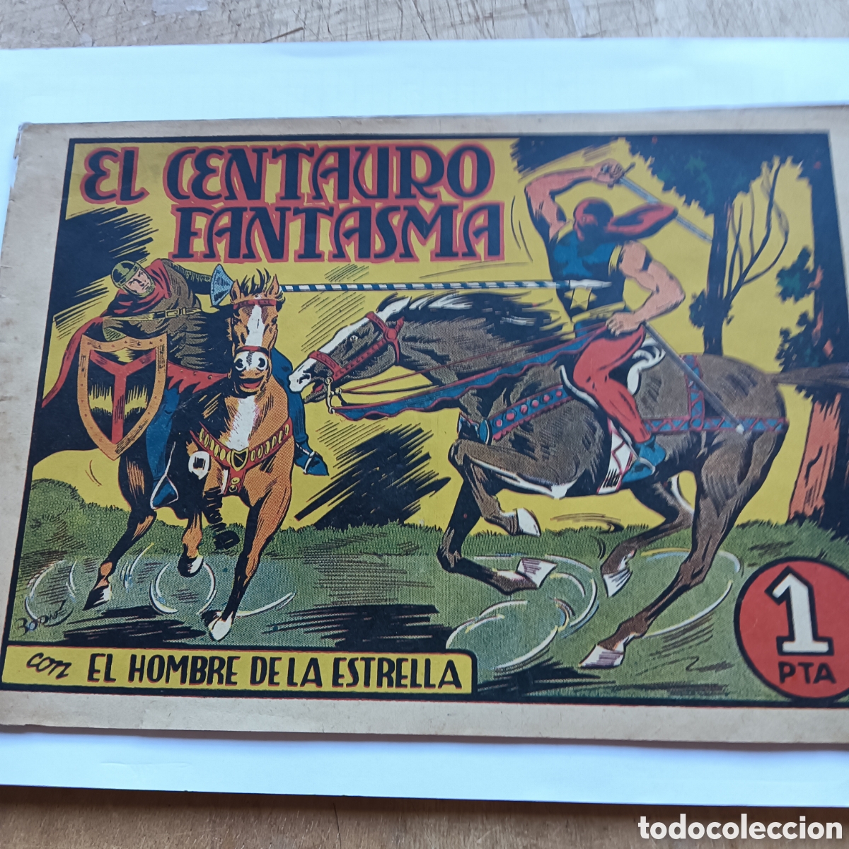Tebeos: EL HOMBRE DE LA ESTRELLA NUM 11EDI . BRUGERA ORIGINAL 1947