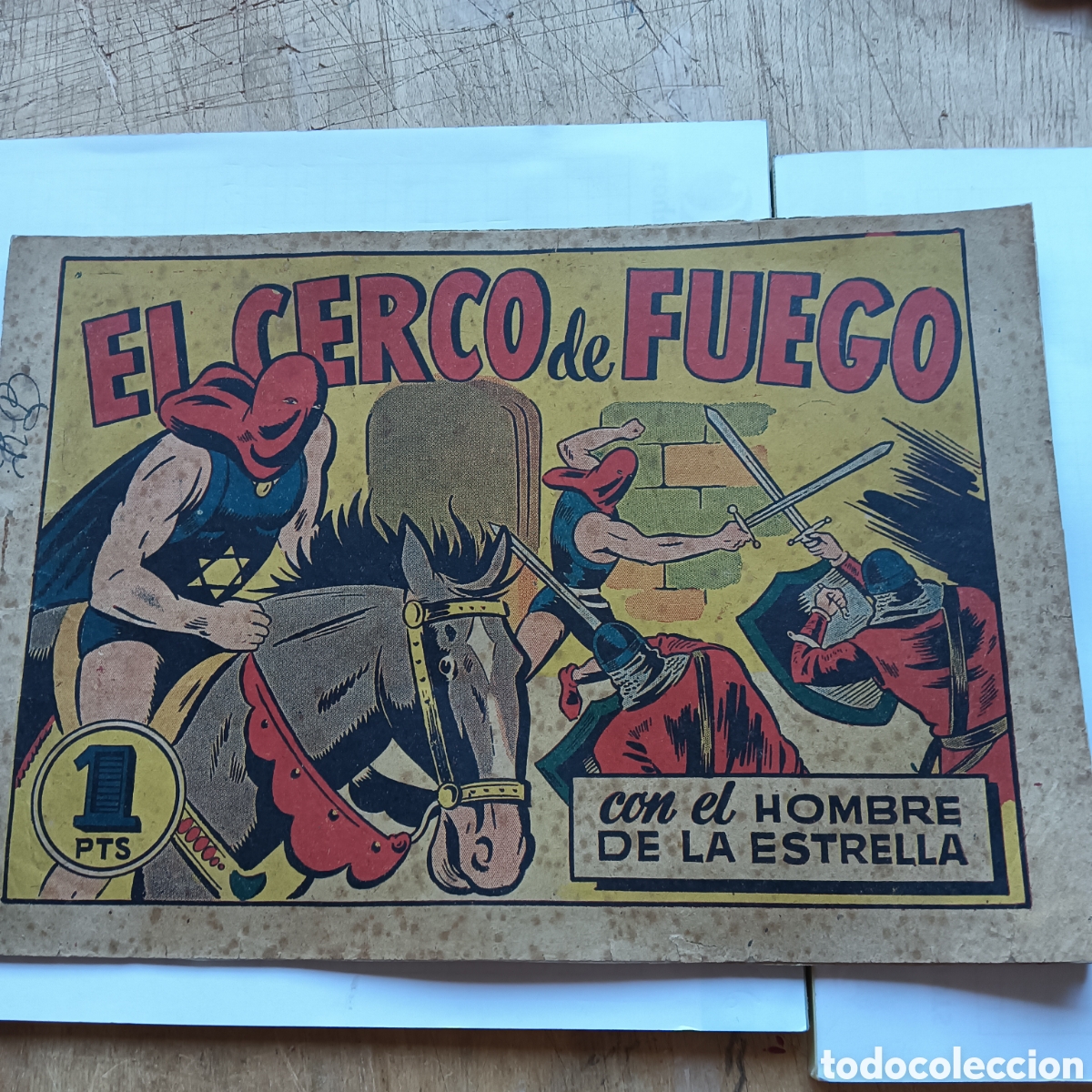 Tebeos: EL HOMBRE DE LA ESTRELLA NUM 16 EDITORIAL BRUGERA ORIGINAL 1947