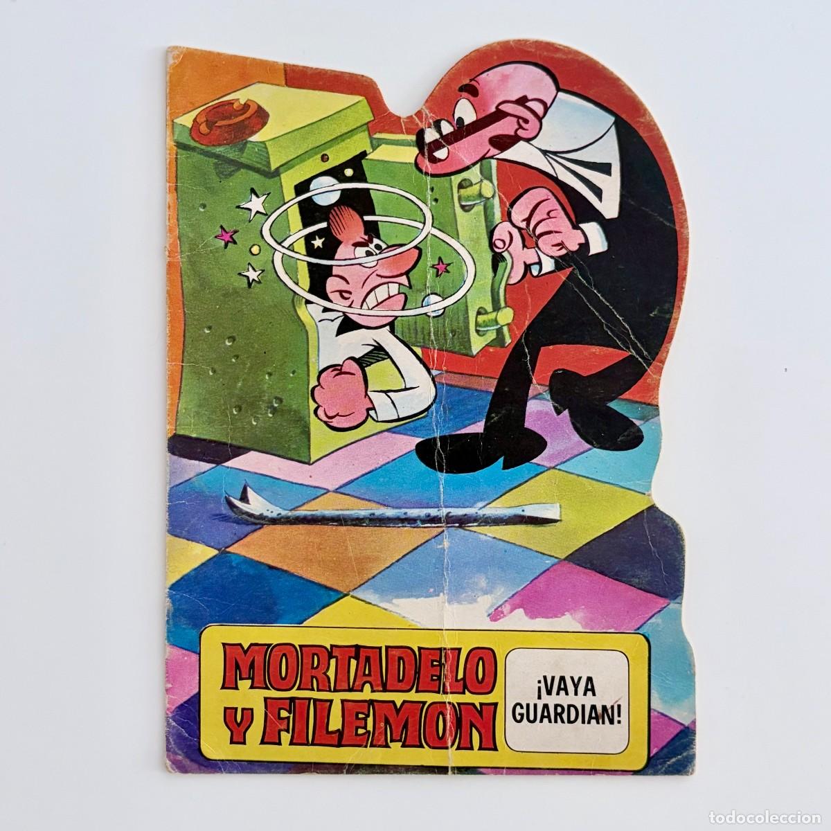 BDs: Cuento Troquelado Mortadelo y Filemon no. 11 Vaya guardian Iba&ntilde;ez 1970 Bruguera