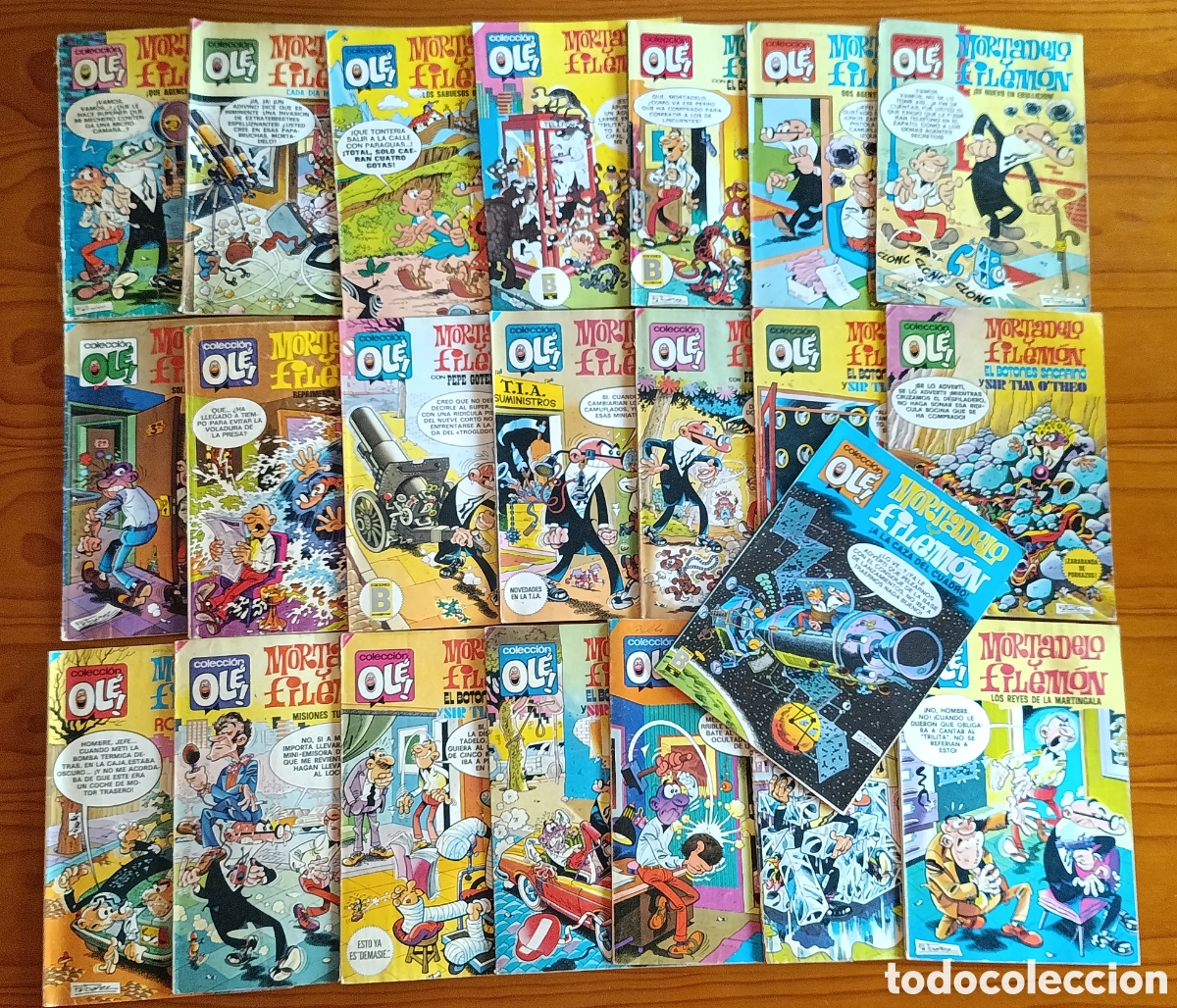 Comics: Lote c&oacute;mics Ol&eacute; Mortadelo y Filem&oacute;n