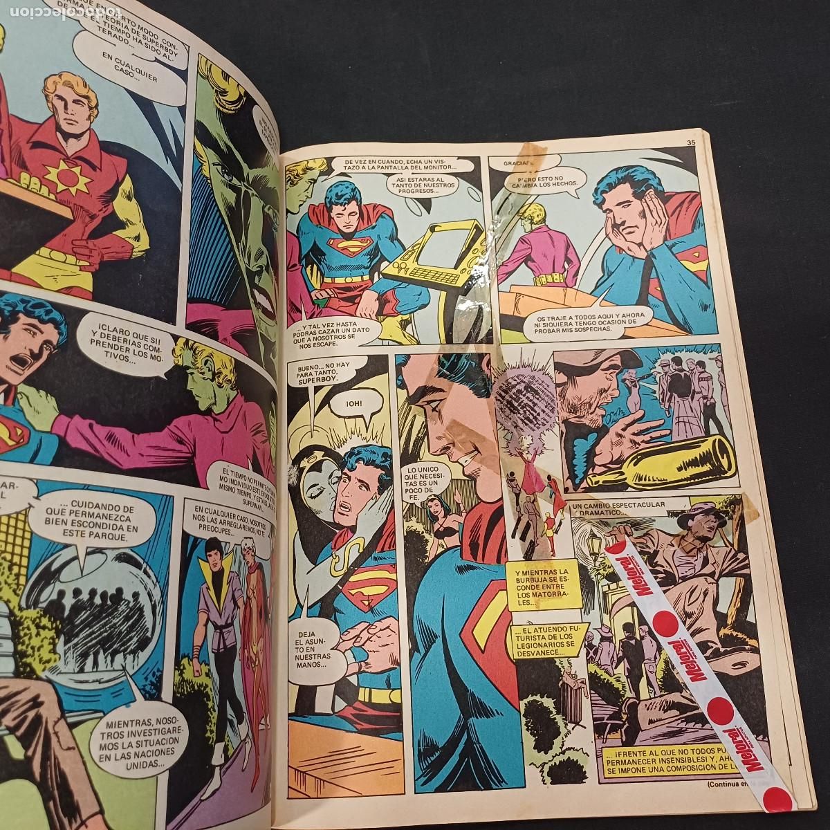 Tebeos: SUPERMAN PRESENTA A SUPERBOY Y LA LEGION DE LOS SUPERHEROES. - Foto 3
