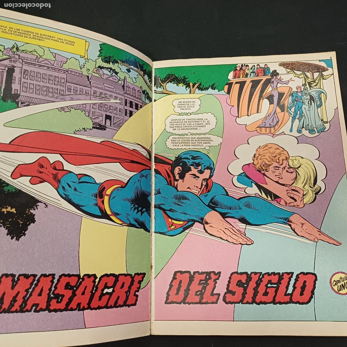 Tebeos: SUPERMAN PRESENTA A SUPERBOY Y LA LEGION DE LOS SUPERHEROES. - Foto 5