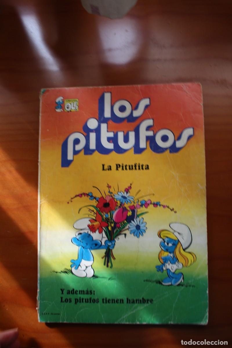 Tebeos: LOS PITUFOS. La pitufita. Editorial Bruguera. Colecci&oacute;n OL&Eacute;.
