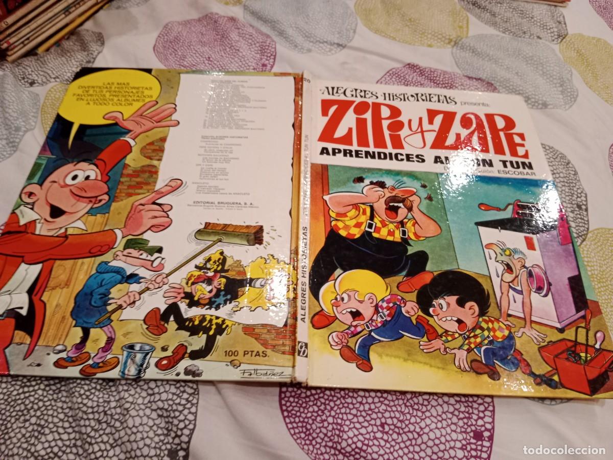 Tebeos: ALEGRES HISTORIETAS N&ordm;20 ZIPI Y ZAPE - APRENDICES AL TUN TUN -EDITORIAL BRUGUERA 1972